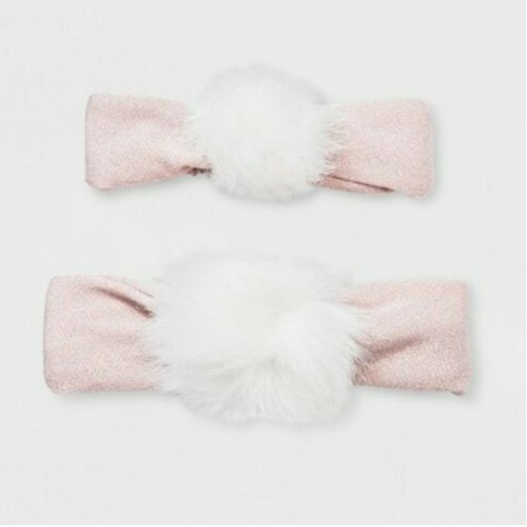Toddler Girls 2 Piece Mommy & Me Headwrap Set Pink - Picture 1 of 2